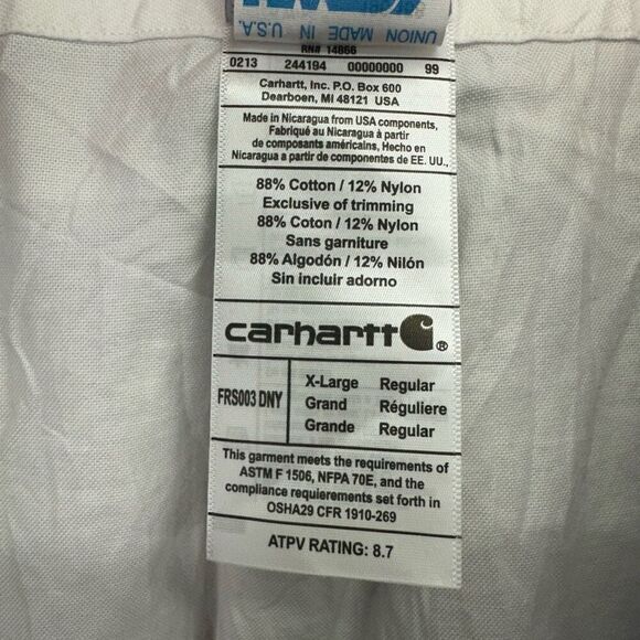 Carhartt Unisex Multicolored Patchwork Hooded Full Zip Jacket - Picture 6 of 16